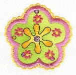Itty Bitty Applique Patches Machine Embroidery Designs by JuJu 