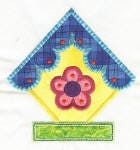 Spring Fling Applique Machine Embroidery Designs by JuJu 