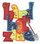 Under Construction Applique Machine Embroidery Designs by JuJu 