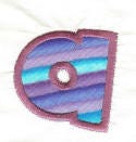 Tutti Frutti Alphabet Applique Machine Embroidery Designs by JuJu 