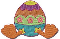 Easter Ducks Machine Embroidery Designs by JuJu