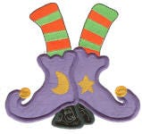 Jumbo Halloween Sampler Applique Machine Embroidery Designs by JuJu 