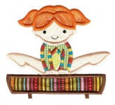 Cute Gymnasts Applique Machine Embroidery Designs by JuJu 
