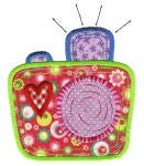 Girlz World Applique Machine Embroidery Designs by JuJu 
