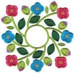 Simply Baltimore Flowers Set 2 Applique Machine Embroidery Designs by JuJu 