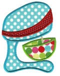 Kitchen Stitchin Applique Machine Embroidery Designs by JuJu 