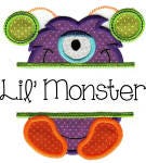 Autumn Split Applique Machine Embroidery Designs by JuJu  