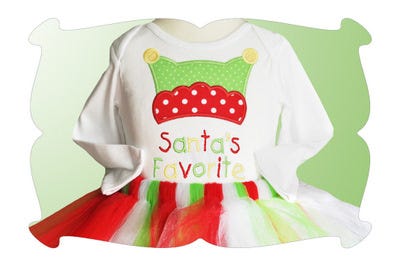 Elf Hat Applique | Machine Embroidery Designs by JuJu