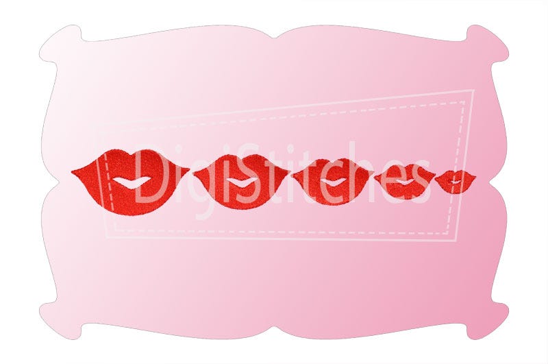 Kisses Minis | Machine Embroidery Designs by JuJu