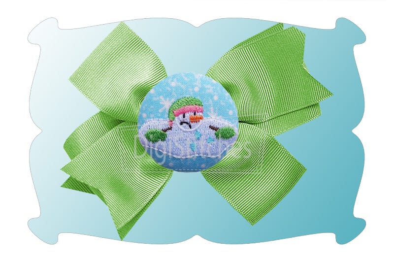 Melting Snowman Minis | Machine Embroidery Designs by JuJu