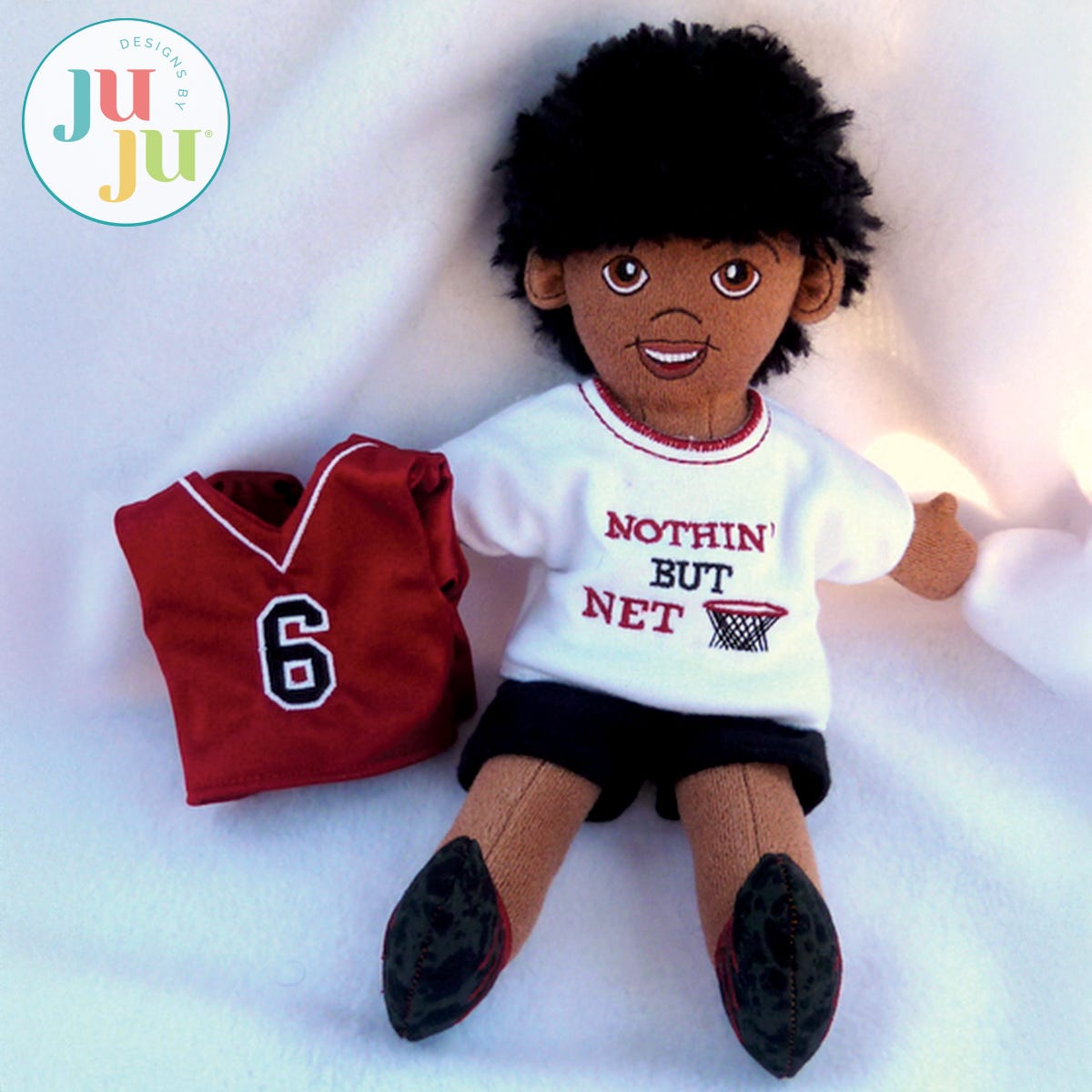 In The Hoop Rag Doll Dejon Project by Oma's Place | Machine Embroidery Designs by JuJu