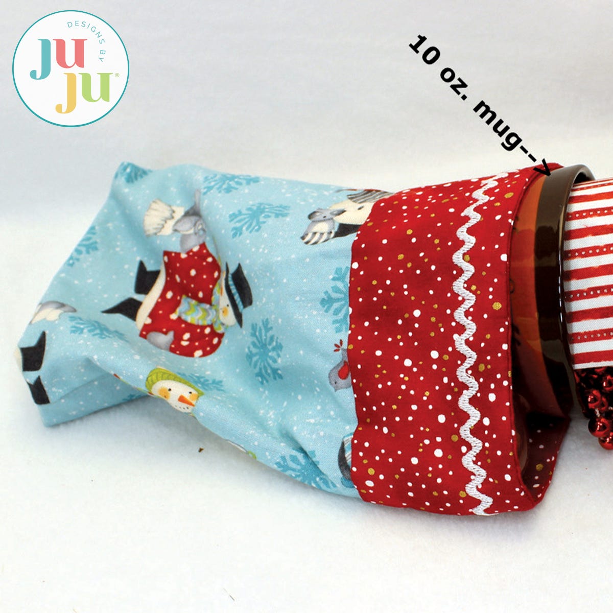  Tie Bags by Oma's Place | Machine Embroidery Designs by JuJu