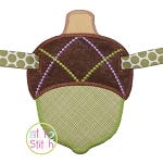 ITH Acorn Banner Charm | Machine Embroidery Designs by JuJu