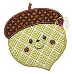 Acorn Boy Applique | Machine Embroidery Designs by JuJu