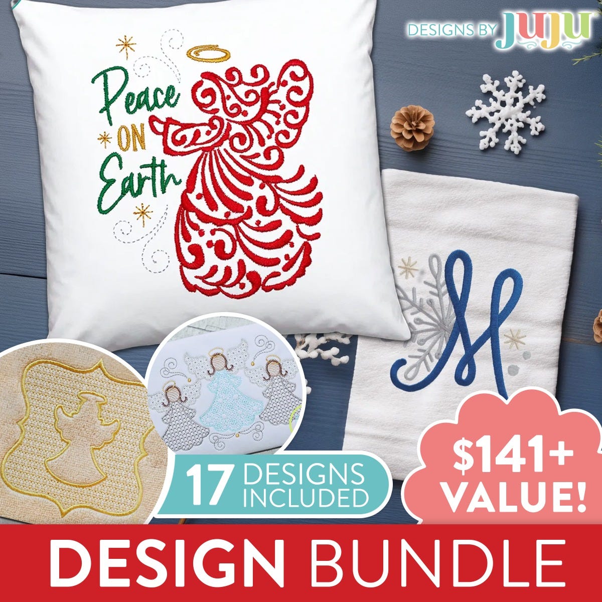 Angel Embroidery Favorites Bundle
