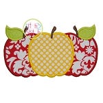 Apple Trio Applique | Machine Embroidery Designs by JuJu