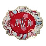 Applique Frame 1 | Machine Embroidery Designs by JuJu
