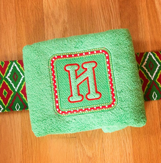 Aspen Embossed Monogram Alphabet Machine Embroidery Designs by JuJu