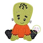 Baby Frank Applique | Machine Embroidery Designs by JuJu