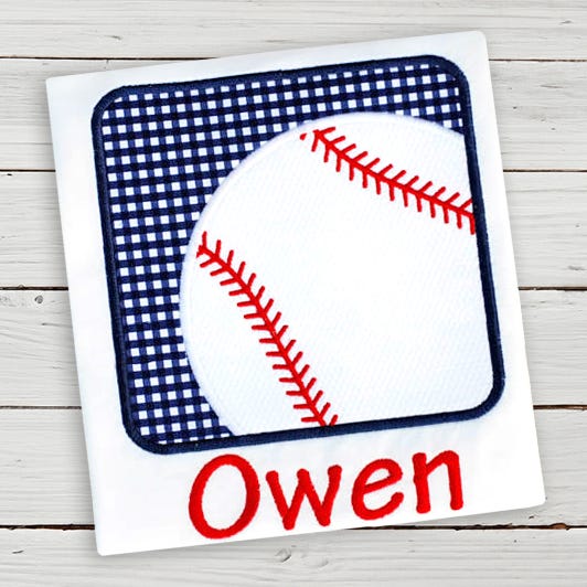 Baseball Box | Machine Embroidery Designs by JuJu
