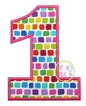 Basic Number Set Applique | Machine Embroidery Designs by JuJu