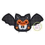 Bat Boy Applique | Machine Embroidery Designs by JuJu