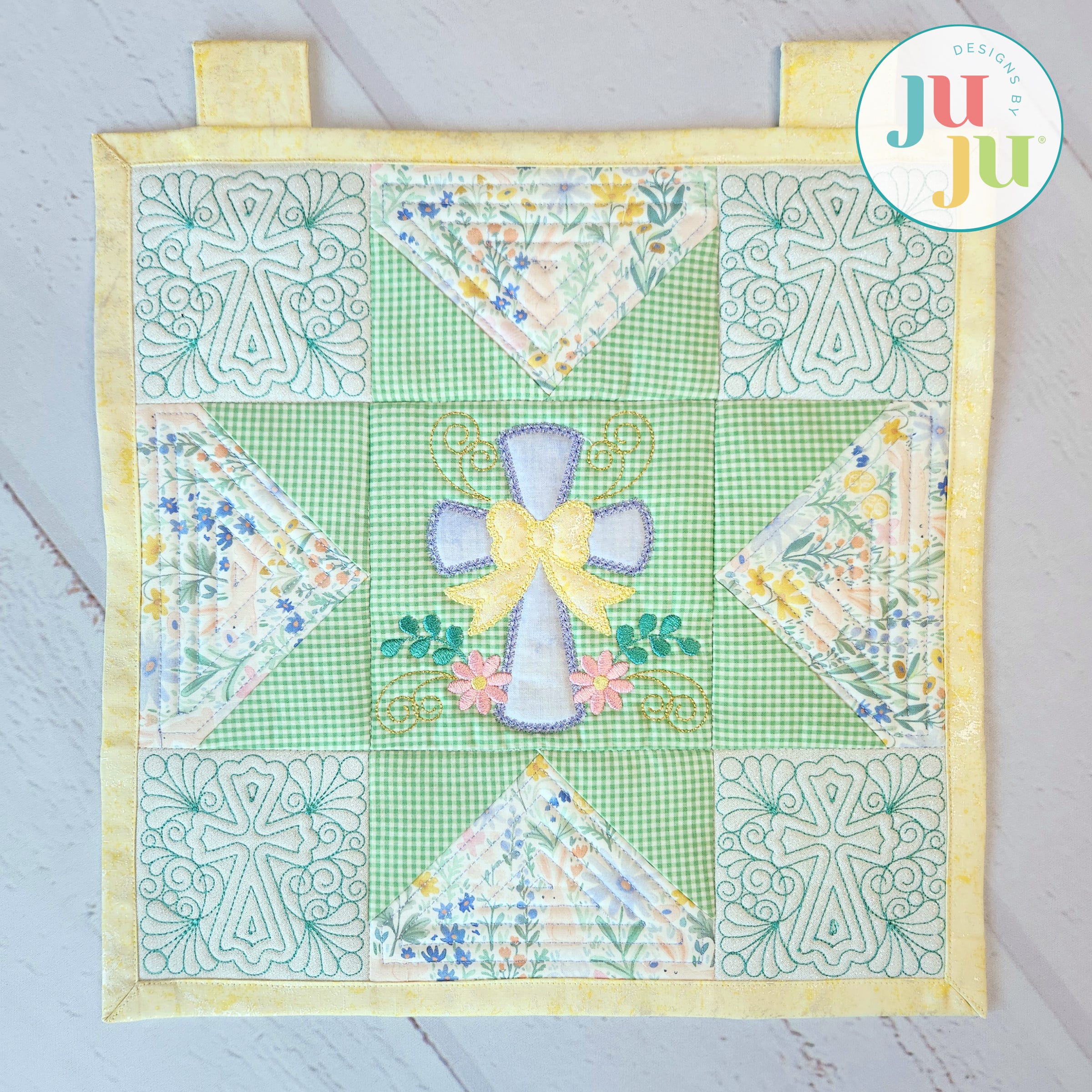 In The Hoop Easter Mini Quilt Project