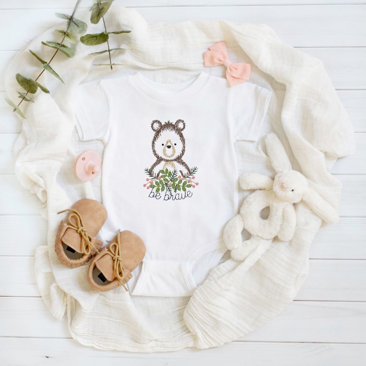 Be Kind Critters Sketch 1 | Machine Embroidery Designs by JuJu