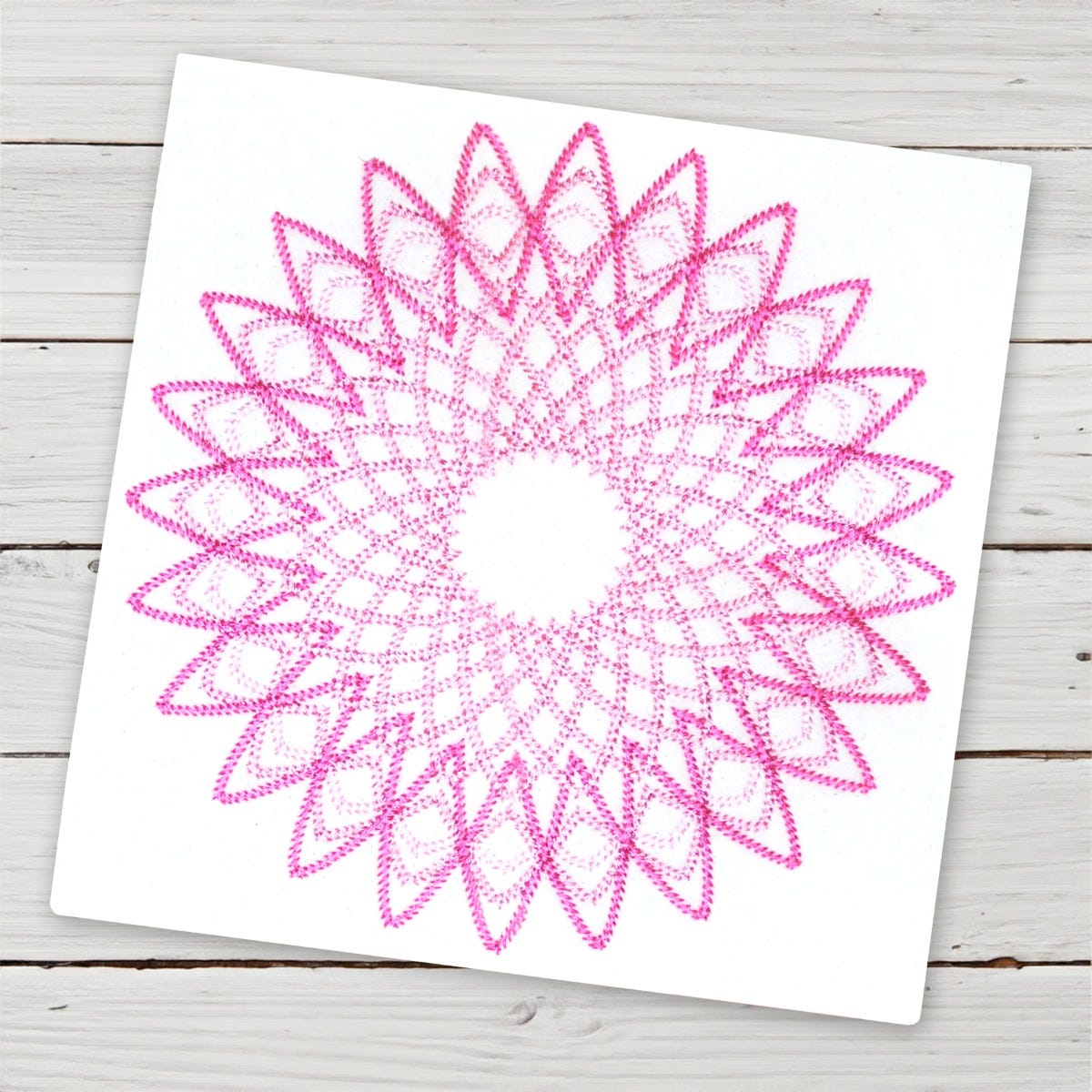 Belle Mandala | Machine Embroidery Designs by JuJu