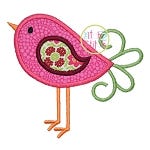 Bird Applique | Machine Embroidery Designs by JuJu