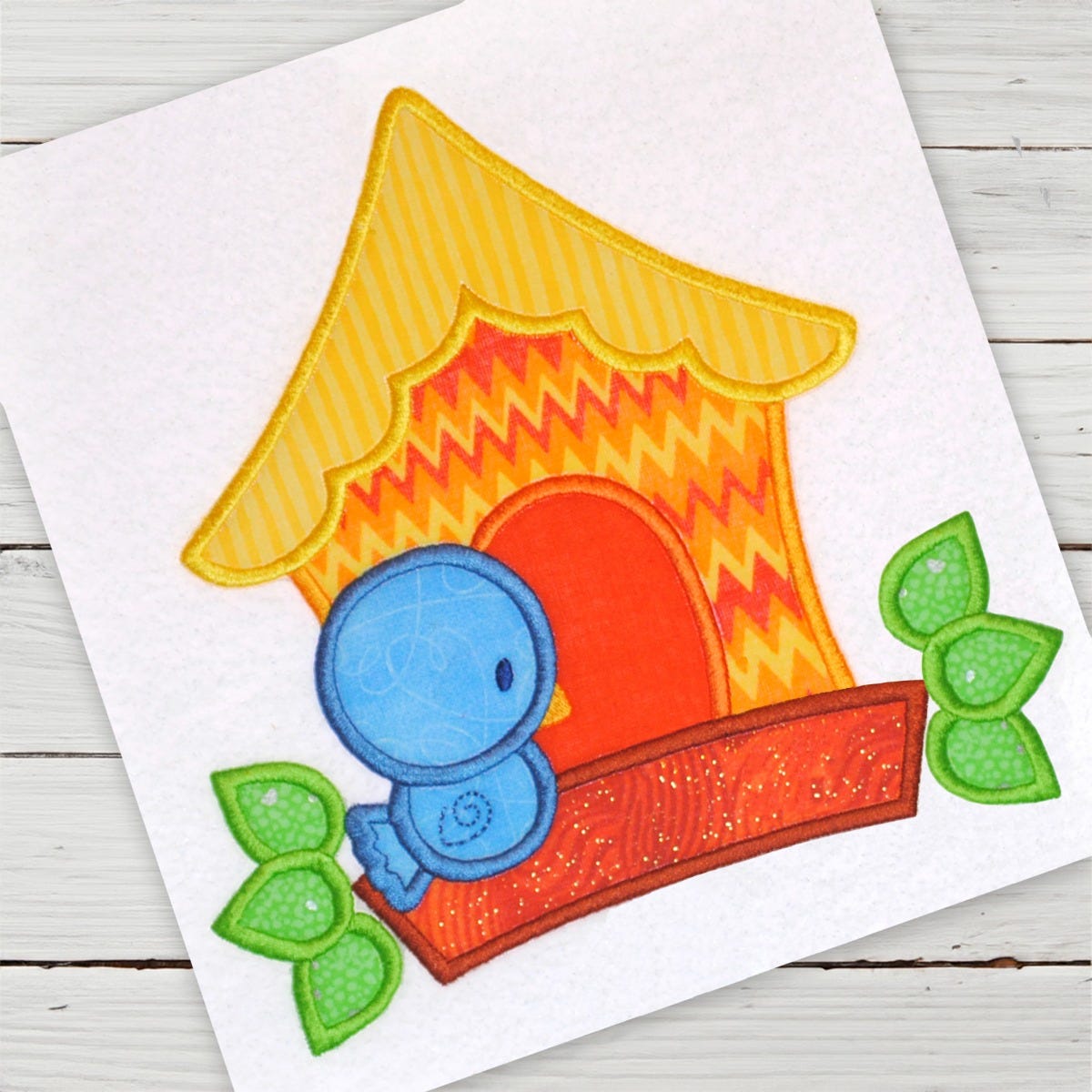 Birdie House | Machine Embroidery Designs by JuJu/ Sew Embroidable 
                            