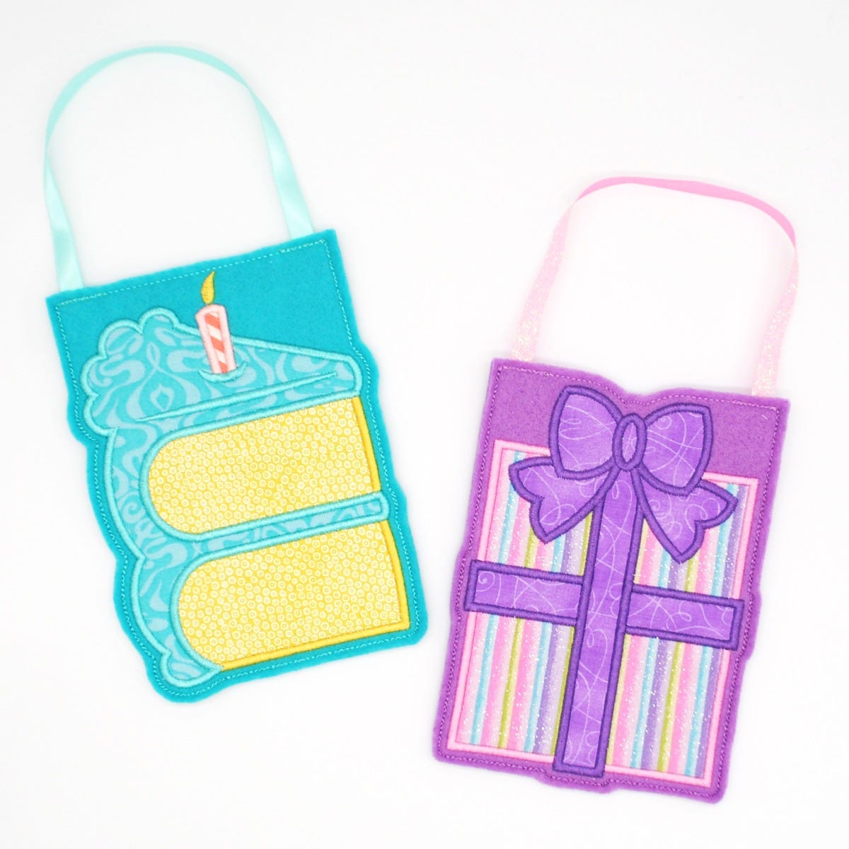 ITH Birthday Treat Bags 2 | Machine Embroidery Designs by JuJu