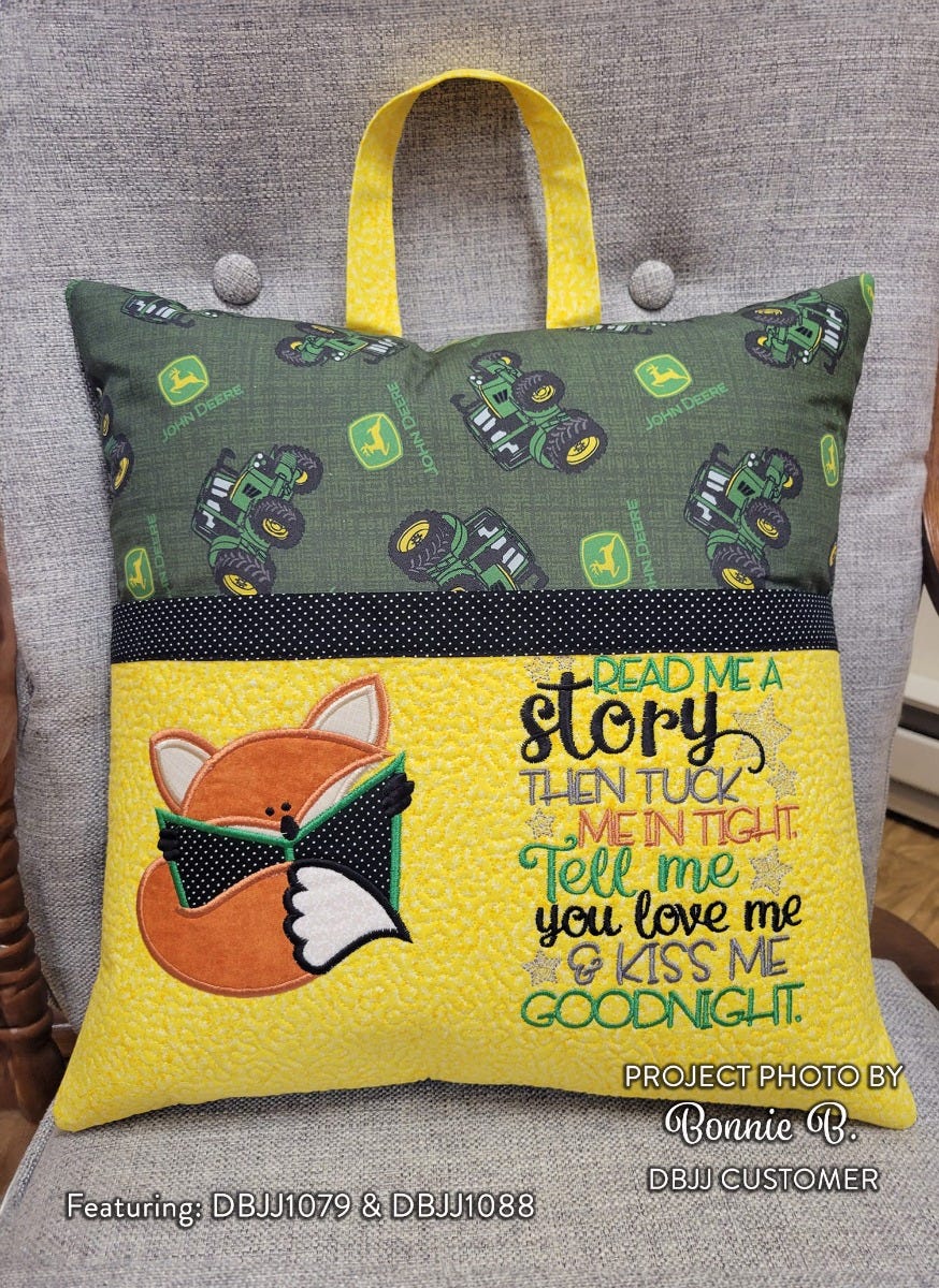 Reading Critters Applique