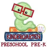 Bookworm Early Years Boy Applique Design Set