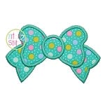 Bow Applique | Machine Embroidery Designs by JuJu