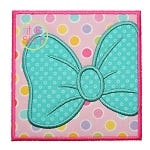 Bow Box Applique | Machine Embroidery Designs by JuJu
