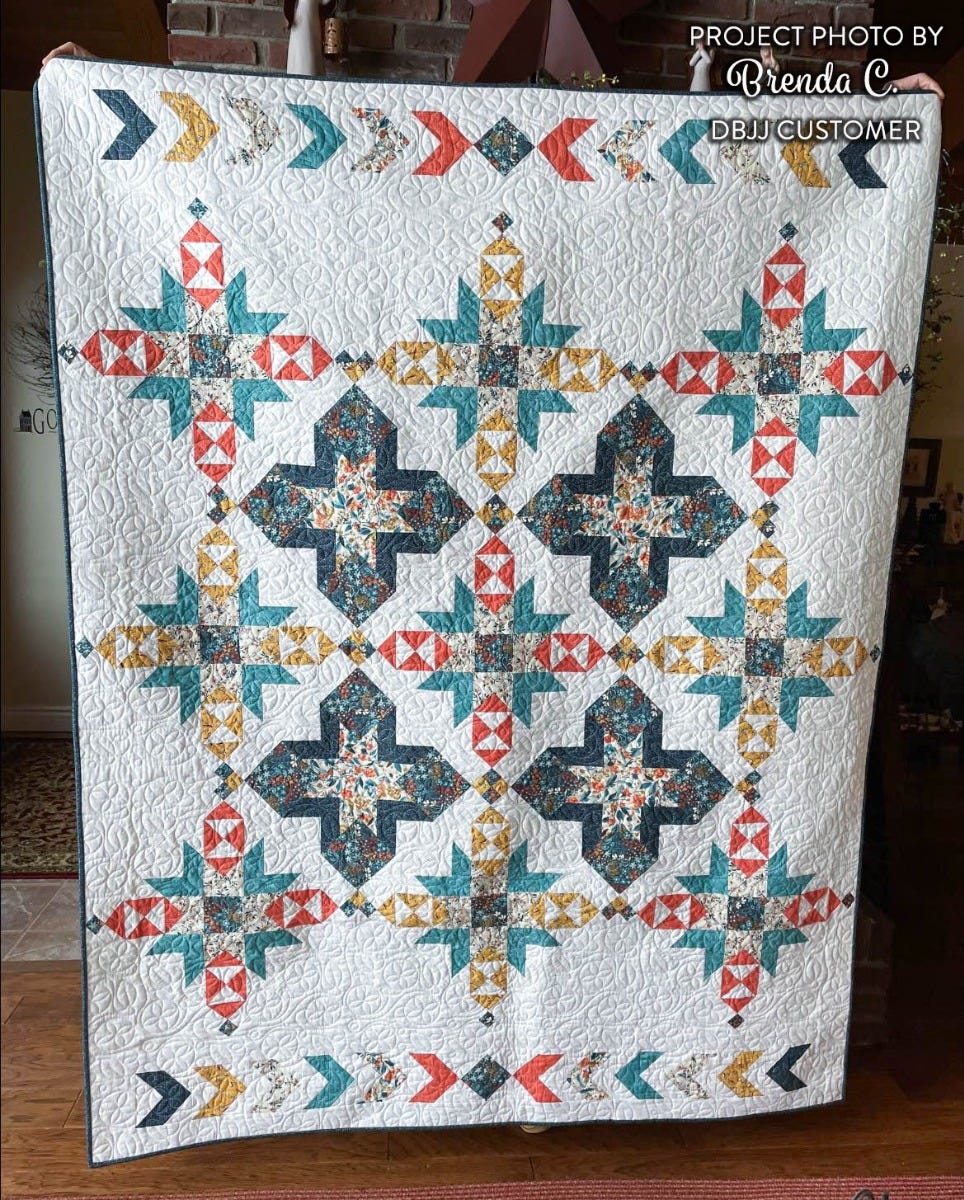 Orange Peel End-to-End Quilting Embroidery Design