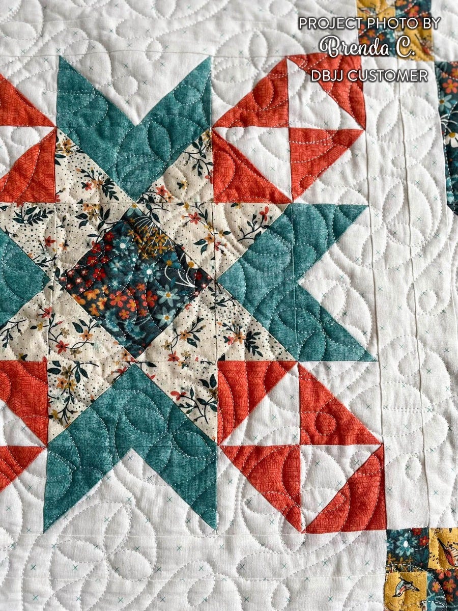 Orange Peel End-to-End Quilting Embroidery Design