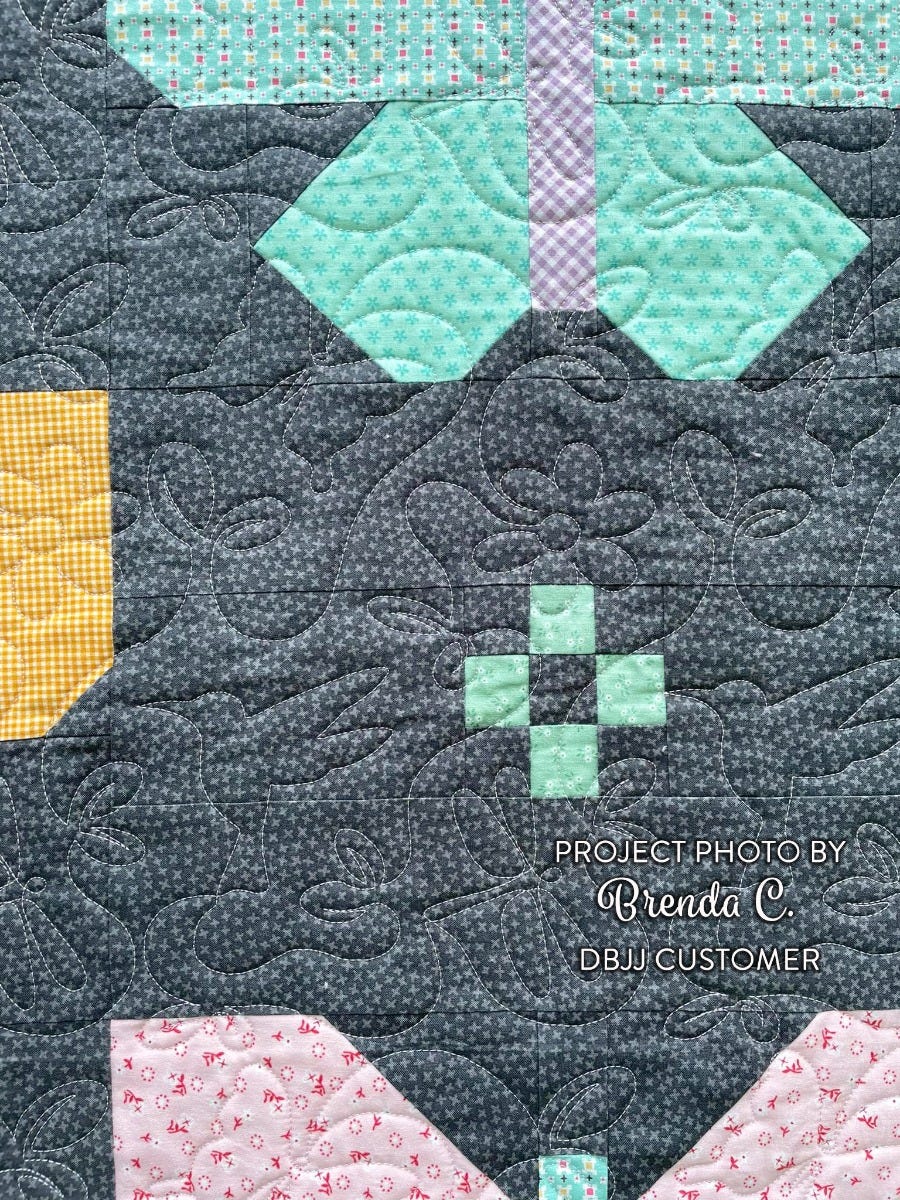 Simple Hummingbird Butterfly Dragonfly End-to-End Quilting Embroidery Design