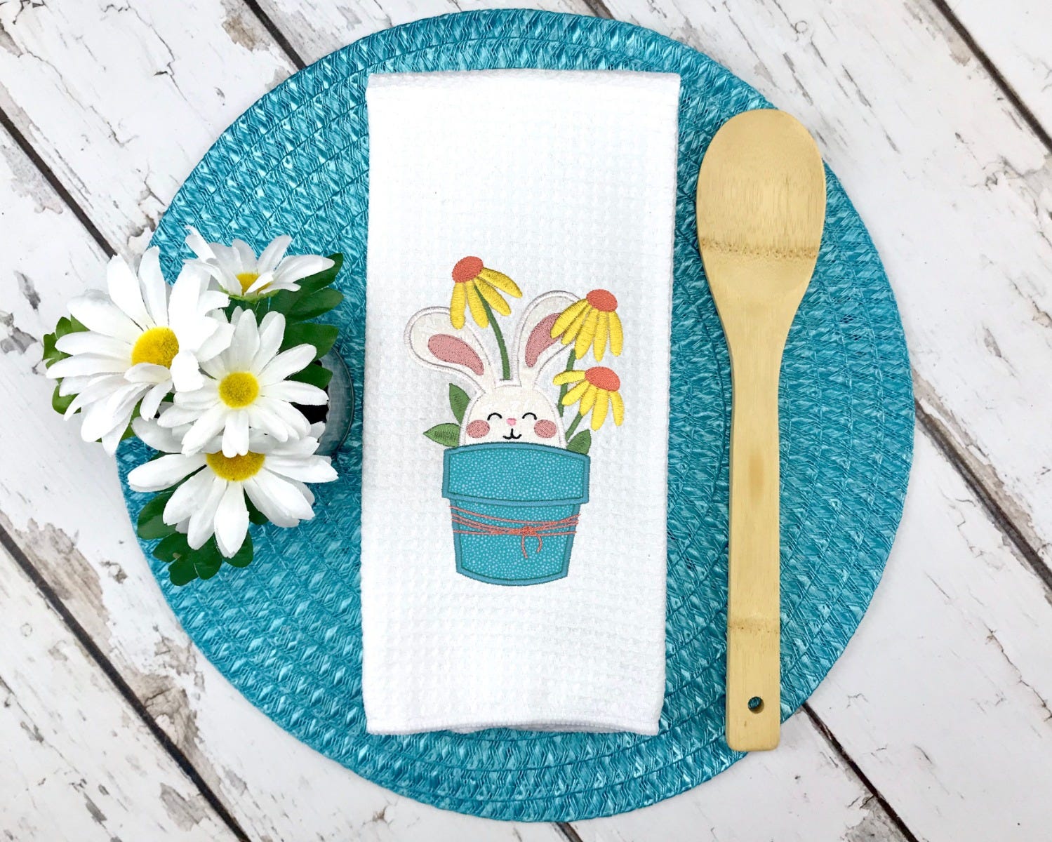 Bunny Love Applique 1 | Machine Embroidery Designs by JuJu