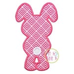 Bunny Backside Applique | Machine Embroidery Designs by JuJu