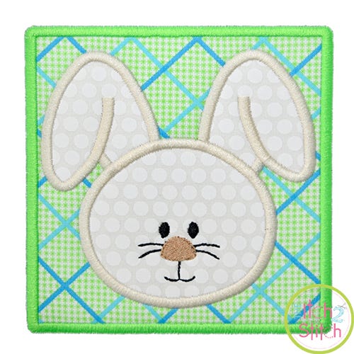 Itch 2 Stitch Bunny Box Boy Face Digital Embroidery Machine Designs by JuJu