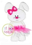 Bunny Tutu Applique | Machine Embroidery Designs by JuJu