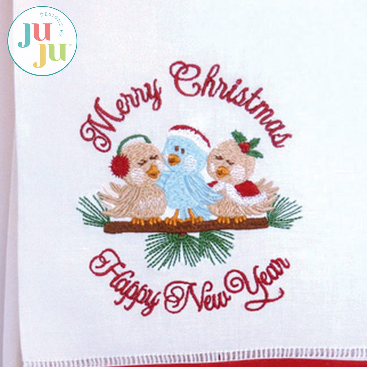 Winter Birds by Oma's Place | Machine Embroidery Designs by JuJu