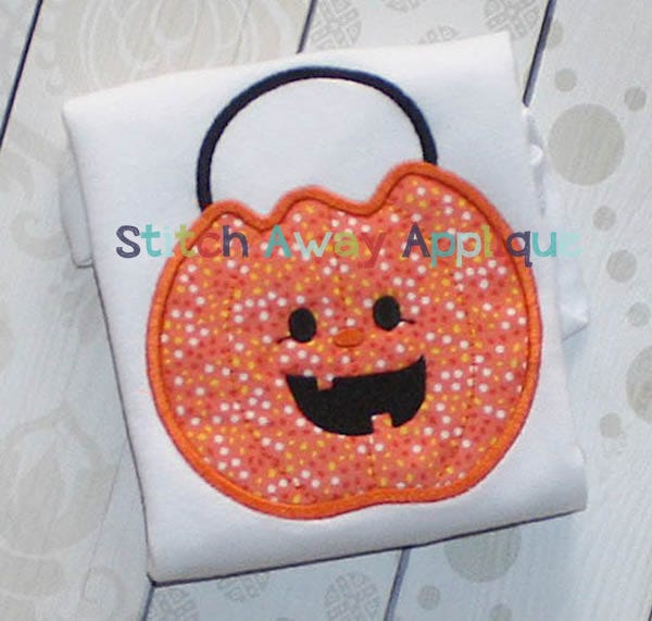 Candy Bucket Applique | Machine Embroidery Designs by JuJu