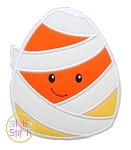 Candy Corn Mummy Applique | Machine Embroidery Designs by JuJu