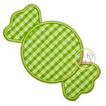 Candy Wrapper Applique | Machine Embroidery Designs by JuJu