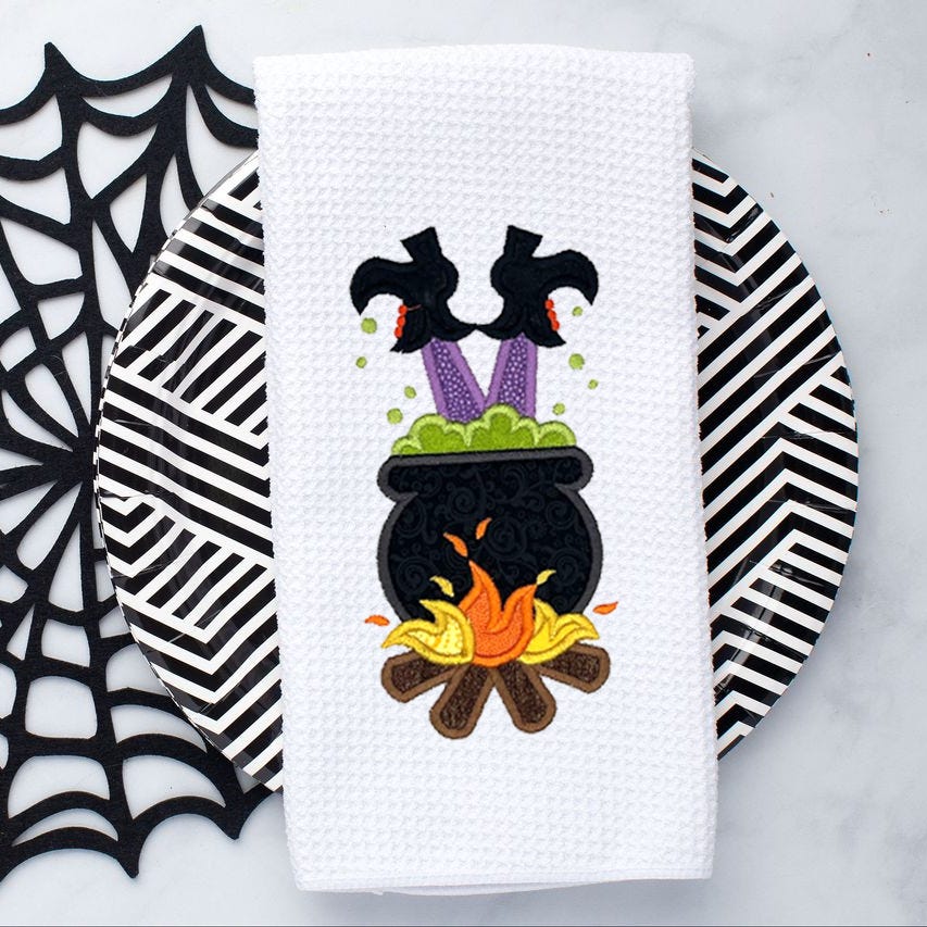 Halloween Fun Applique 4 | Machine Embroidery Designs by JuJu	