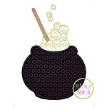 Cauldron Applique | Machine Embroidery Designs by JuJu