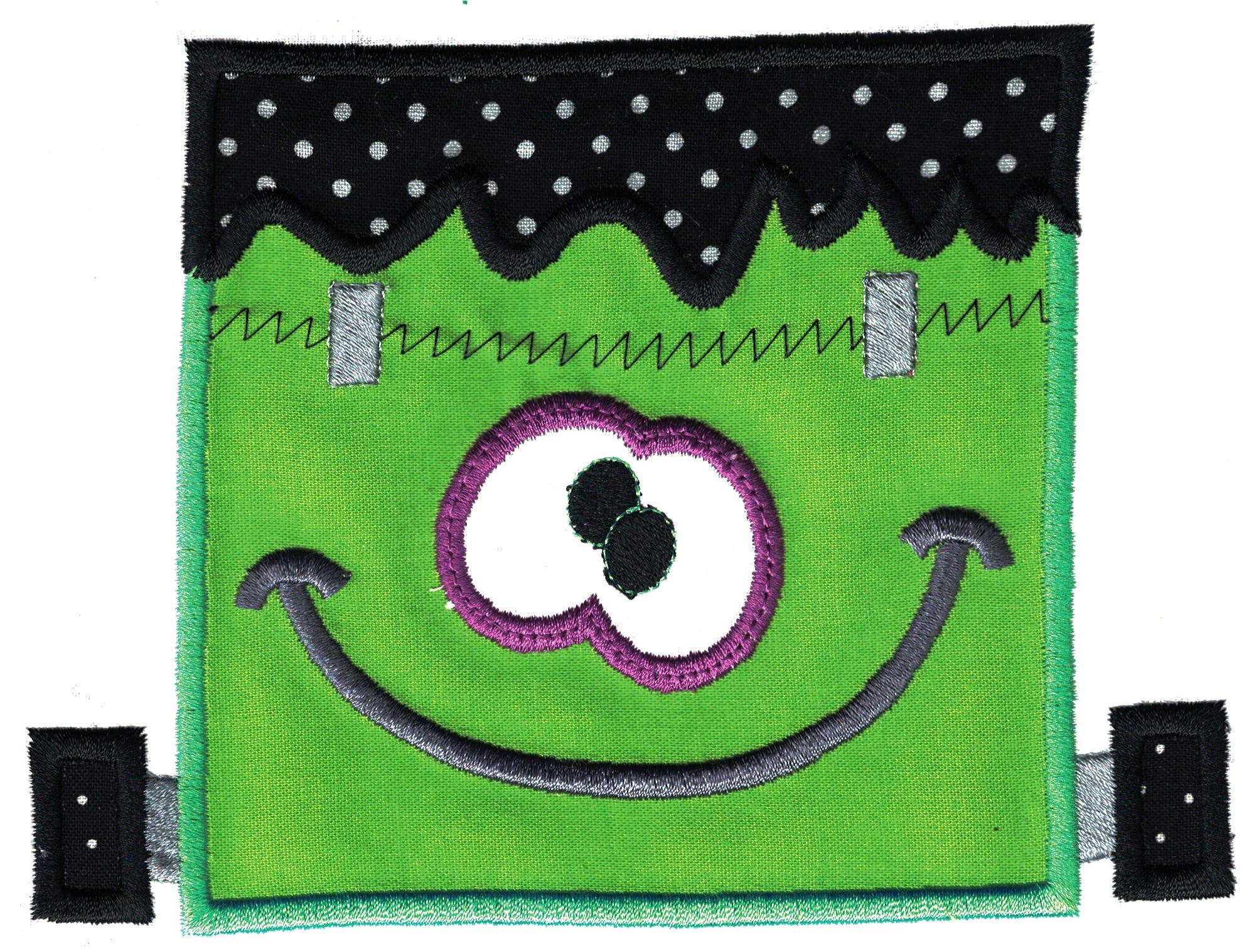 Halloween Blocks Applique Machine Embroidery Designs by JuJu